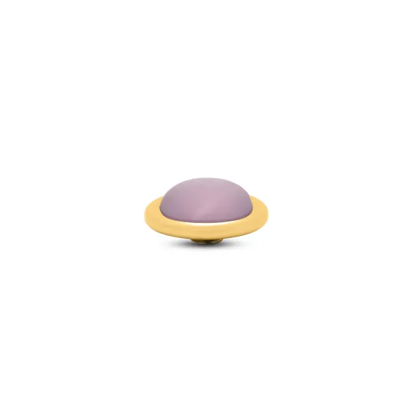 Steentjes>Melano Jewelery Melano Vivid Frosted Round Steentje