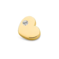 Steentjes>Melano Jewelery Melano Vivid Heart Cz Steentje