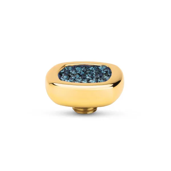 Steentjes>Melano Jewelery Melano Vivid Shiny Square Steentje