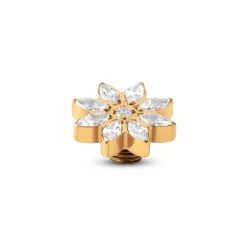 Steentjes>Melano Jewelery Melano Vivid Snowflake Cz Steentje