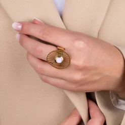 Ringen>Melano Jewelery Melano Vivid Vaya Frame Ring
